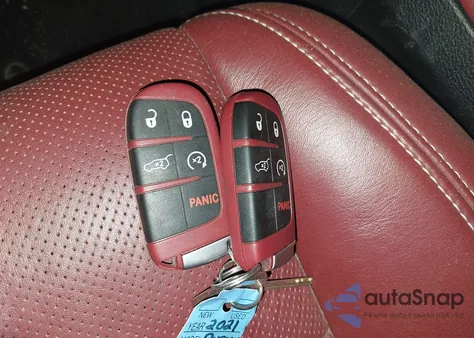 2021 Dodge Durango Srt Hellcat Awd z USA, uszkodzony, nr VIN 1C4SDJH9XMC822685